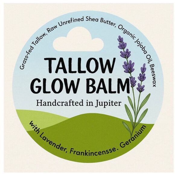 Young Living Essential Oil Gift Basket โ Lavender + Dewdrop Diffuser Tallow Balm - Picture 5 of 6